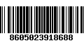 Código de Barras 8605023918688