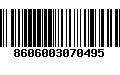 Código de Barras 8606003070495