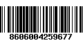 Código de Barras 8606004259677