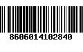 Código de Barras 8606014102840