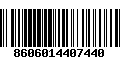 Código de Barras 8606014407440