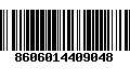 Código de Barras 8606014409048