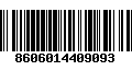 Código de Barras 8606014409093