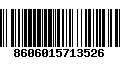 Código de Barras 8606015713526