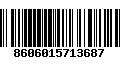 Código de Barras 8606015713687