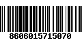 Código de Barras 8606015715070