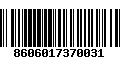 Código de Barras 8606017370031