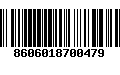 Código de Barras 8606018700479