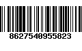 Código de Barras 8627540955823