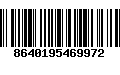 Código de Barras 8640195469972