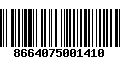 Código de Barras 8664075001410