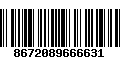 Código de Barras 8672089666631