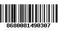 Código de Barras 8680081490307