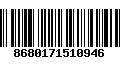 Código de Barras 8680171510946