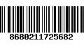 Código de Barras 8680211725682