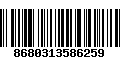 Código de Barras 8680313586259