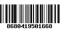 Código de Barras 8680419501668