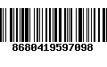 Código de Barras 8680419597098