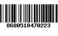 Código de Barras 8680518470223