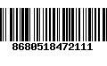 Código de Barras 8680518472111