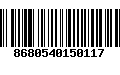 Código de Barras 8680540150117