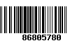 Código de Barras 86805780