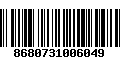 Código de Barras 8680731006049