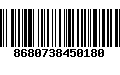 Código de Barras 8680738450180