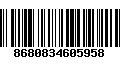 Código de Barras 8680834605958