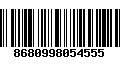 Código de Barras 8680998054555