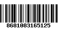 Código de Barras 8681083165125