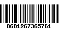 Código de Barras 8681267365761