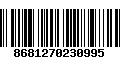 Código de Barras 8681270230995