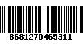 Código de Barras 8681270465311