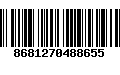 Código de Barras 8681270488655