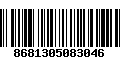 Código de Barras 8681305083046