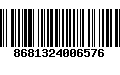 Código de Barras 8681324006576