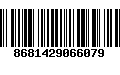 Código de Barras 8681429066079