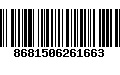 Código de Barras 8681506261663