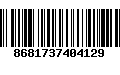 Código de Barras 8681737404129