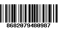 Código de Barras 8682079480987