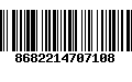 Código de Barras 8682214707108