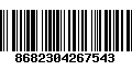 Código de Barras 8682304267543