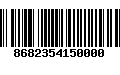 Código de Barras 8682354150000