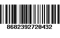 Código de Barras 8682392720432