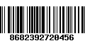 Código de Barras 8682392720456