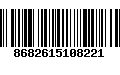 Código de Barras 8682615108221