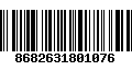 Código de Barras 8682631801076