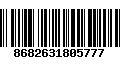 Código de Barras 8682631805777