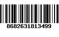 Código de Barras 8682631813499